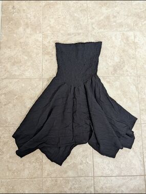 Max + Ash Black Dress Whimsygoth Women's Size Medium Fairy Grunge Whimsigoth